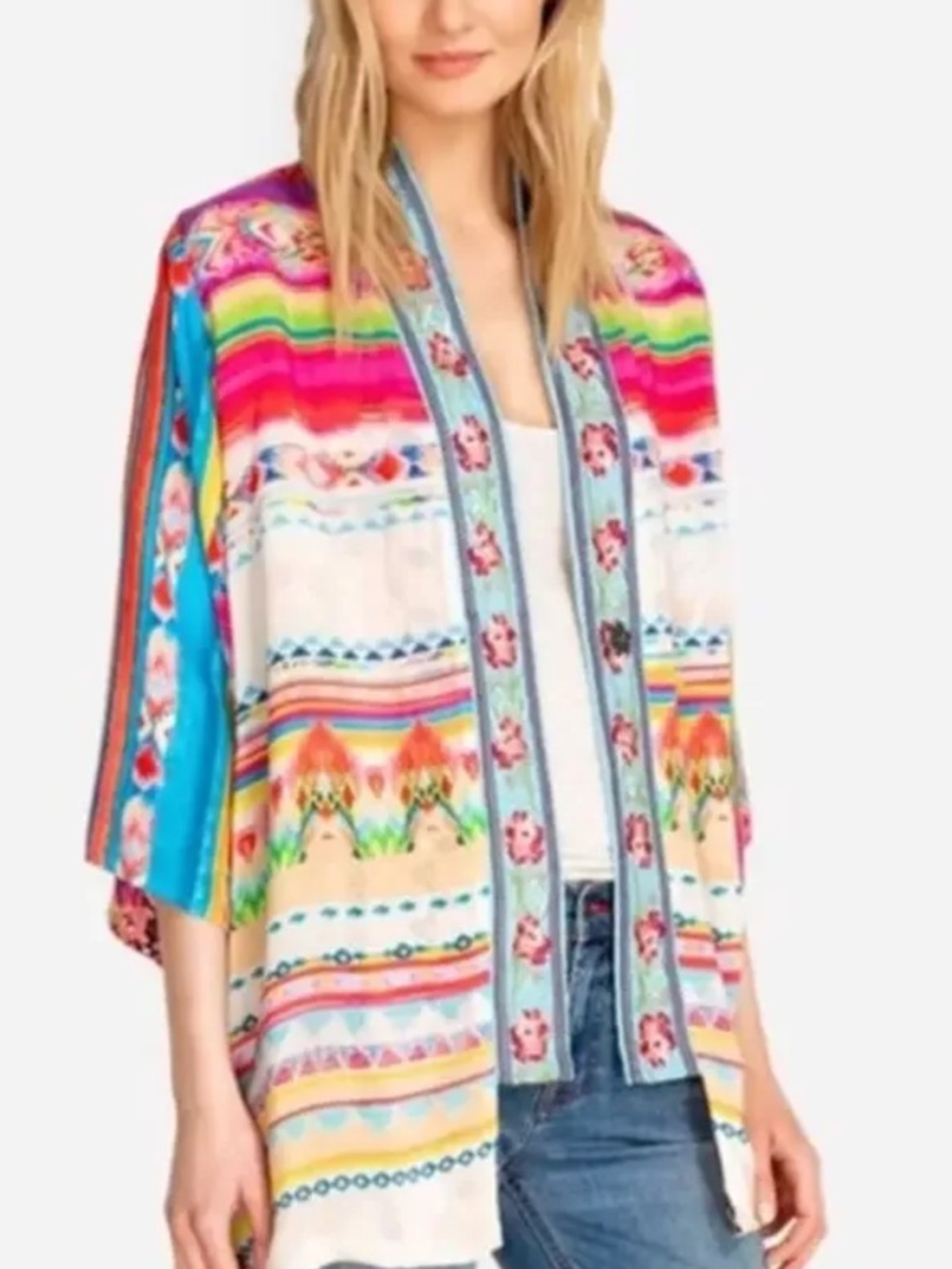 NWT Johnny Was Maci Kimono Size XS